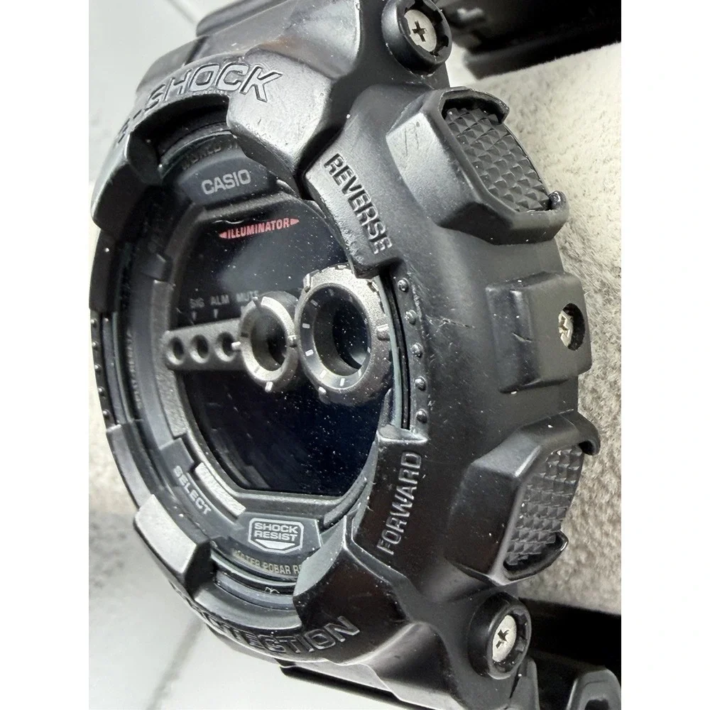 Casio G-Shock GD-100‎ New Battery Mod 3263 48MM 8.5